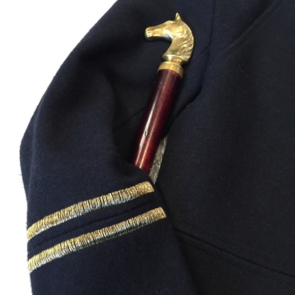 H&M Black Jacket with Gold Accents - Picture 9 of 16